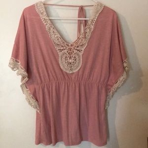 Pink summer shirt